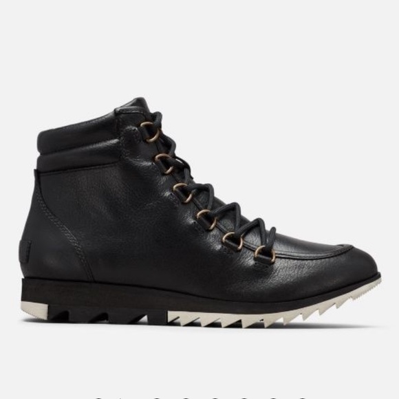 SOREL Harlow Lace Bootie in Black - Picture 2 of 10